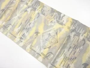 本場筑前博多　更紗模様織り出し　名古屋帯